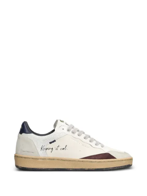 Crime London Chelsea logo-print panelled sneakers