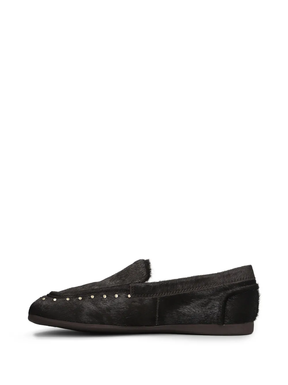 Ash Jasper stud-embellishment loafers Zwart