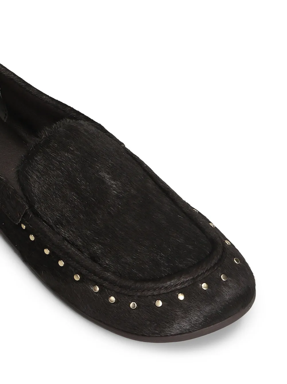 Ash Jasper stud-embellishment loafers Zwart