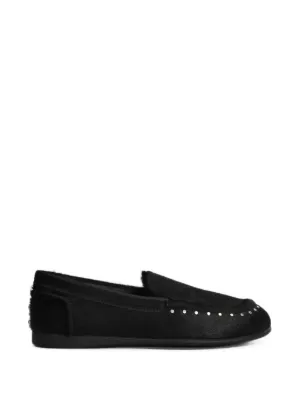 UGG Ansley Slippers | Black | FARFETCH CA