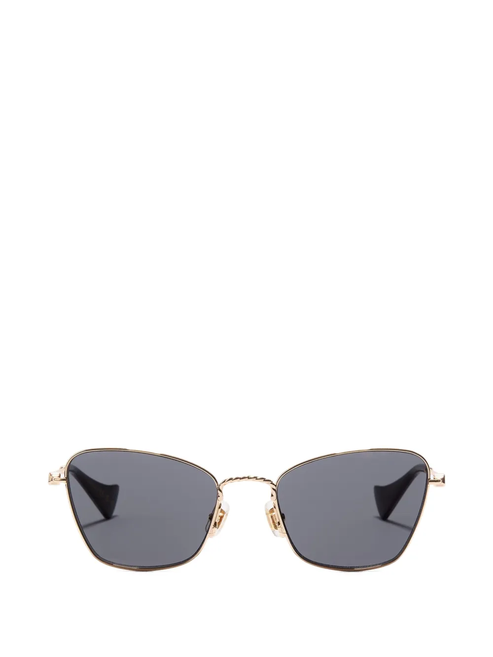 VALENTINO GARAVANI EYEWEAR VLogo zonnebril met cat-eye montuur Goud