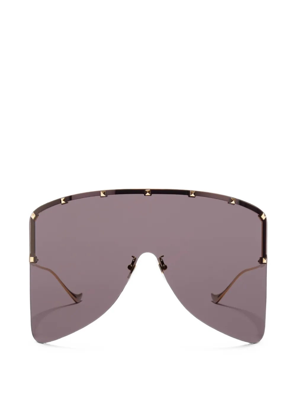 VALENTINO GARAVANI EYEWEAR Metalen bril met masker Goud
