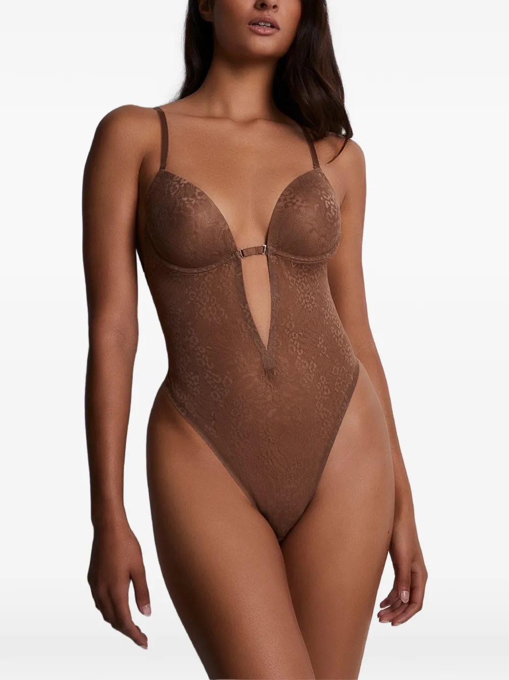 Aubade Kanten body Bruin