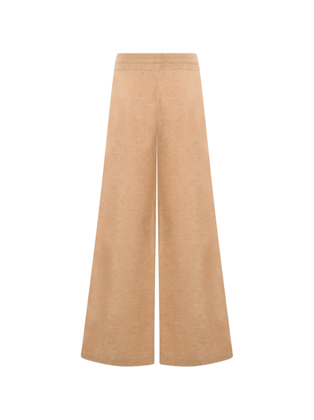 Autry Trainingsbroek met trekkoordtaille en wijde pijpen Beige