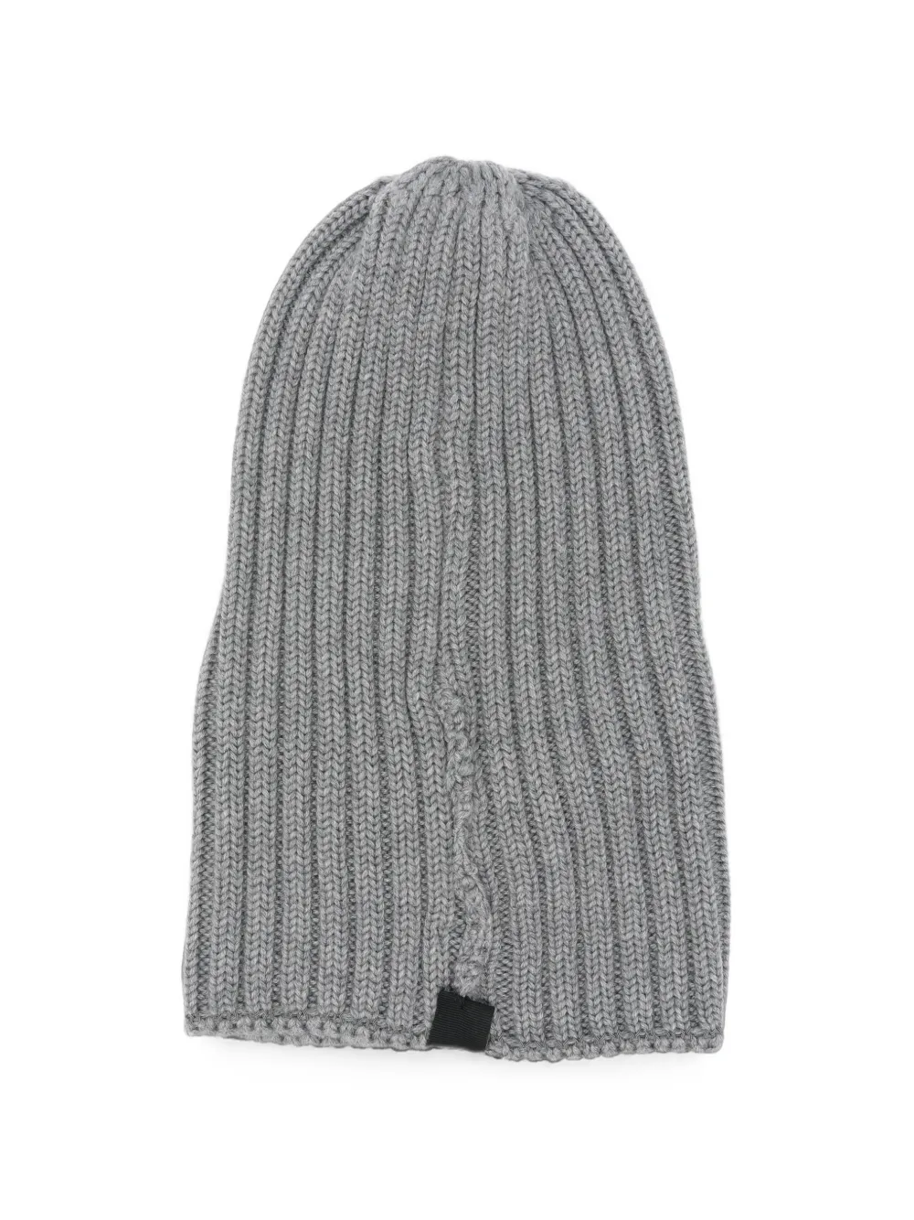 Borsalino Dorian ribgebreide muts Grijs
