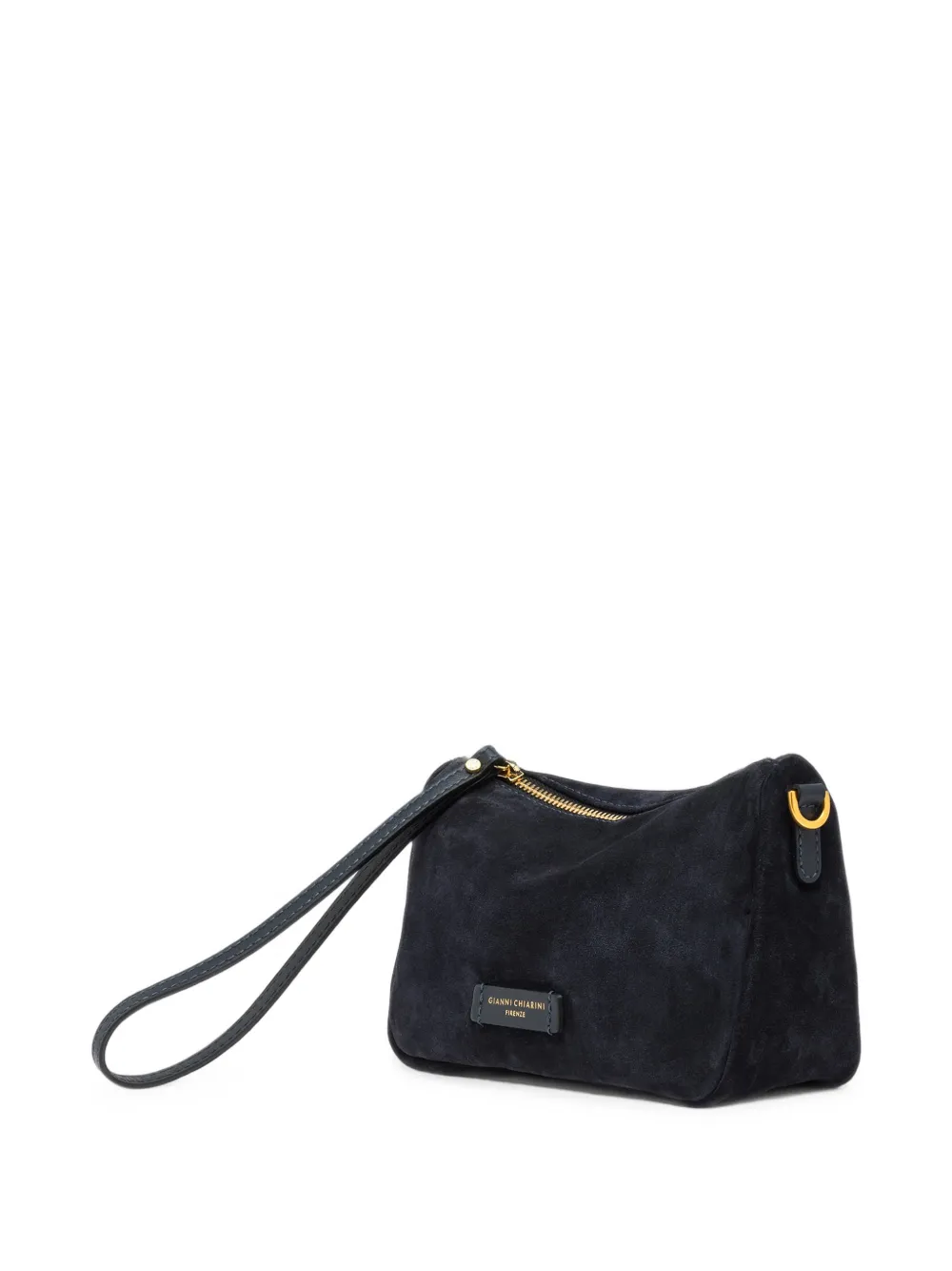 GIANNI CHIARINI Kleine Nora suède buidel Blauw