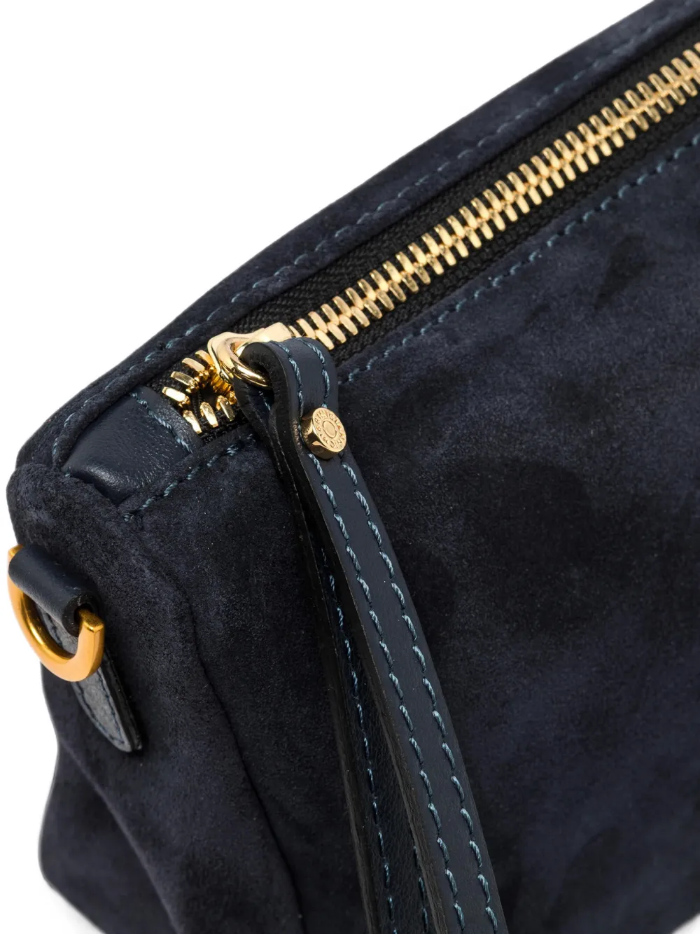 GIANNI CHIARINI Kleine Nora suède buidel Blauw