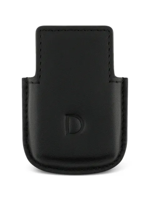 S.T. Dupont topstitched leather lighter case