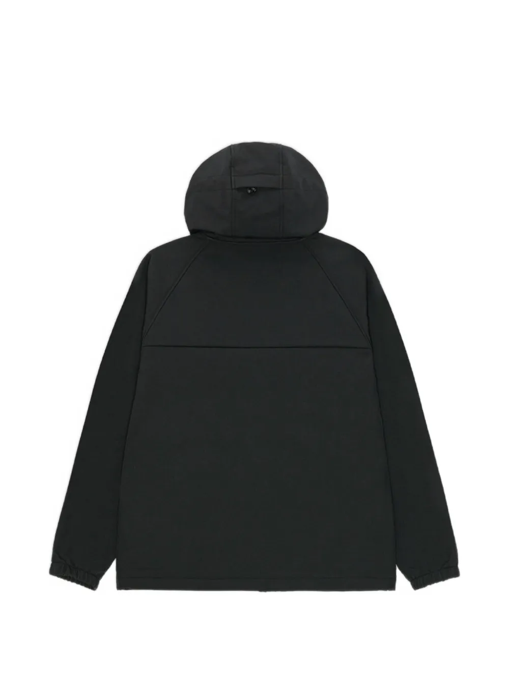 Les Deux Shell jack met capuchon Zwart
