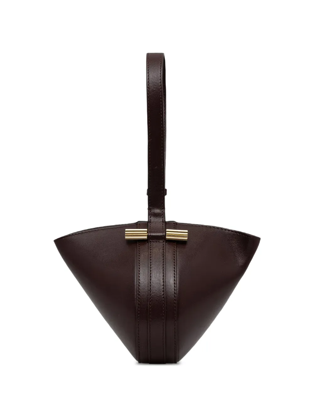 Victoria Beckham Portofino Dia ribbed-hardware tote bag