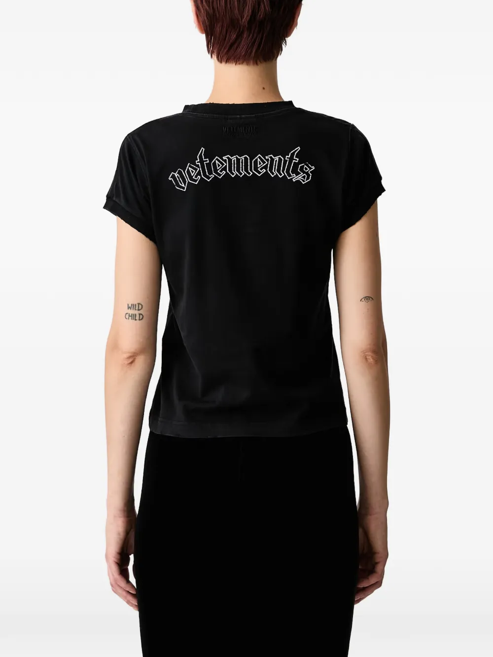 VETEMENTS x Motörhead T-shirt met print Zwart
