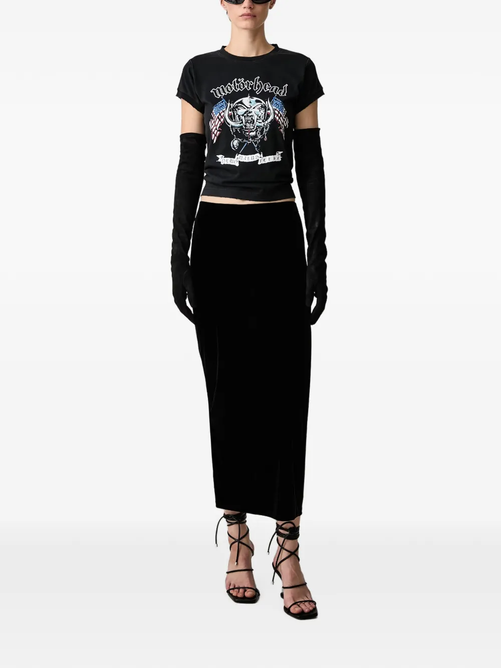 VETEMENTS x Motörhead T-shirt met print Zwart