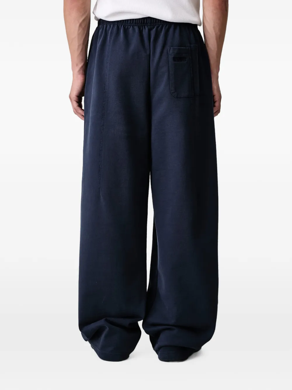 VETEMENTS logo-embroidered track pants Blauw