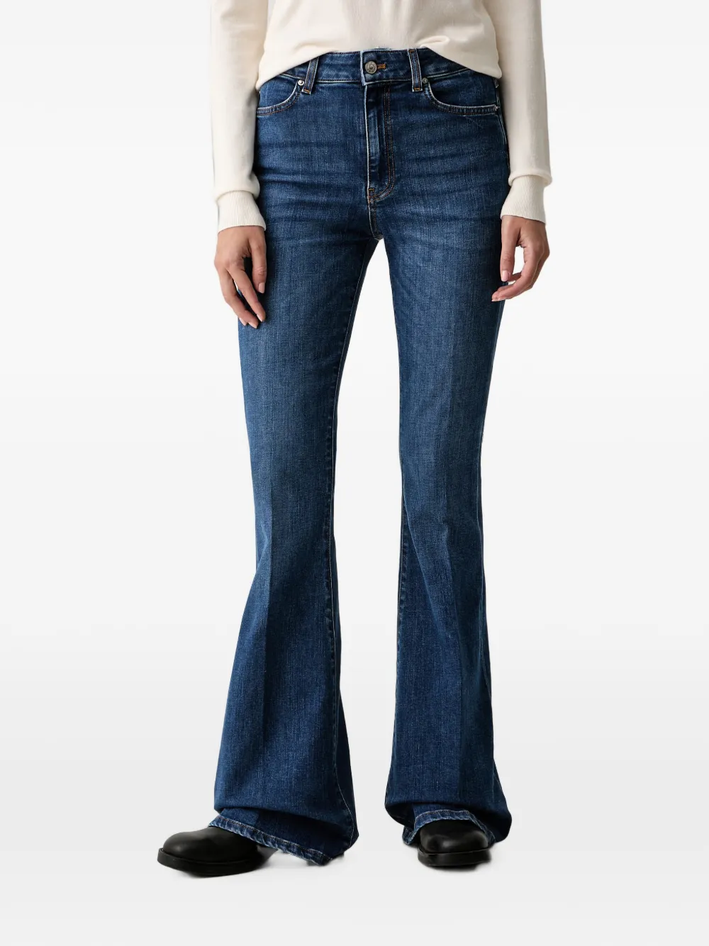 VICOLO Icon Gisele flared-leg jeans