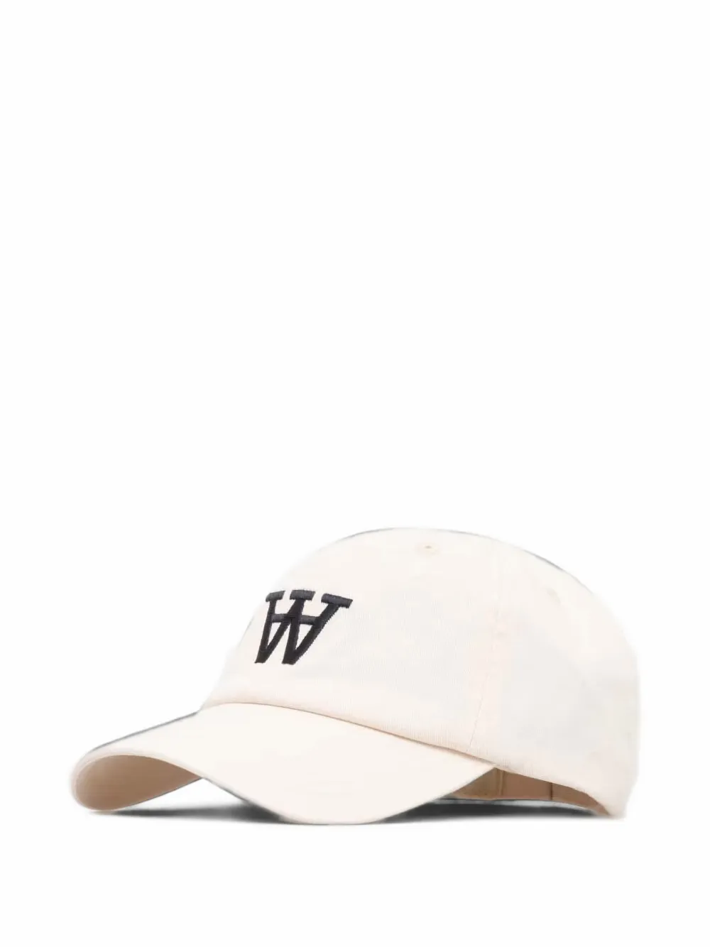 Wood Wood Eli logo-embroidered baseball cap - Blanc Wood Wood Eli logo-embroidered baseball cap - Blanc