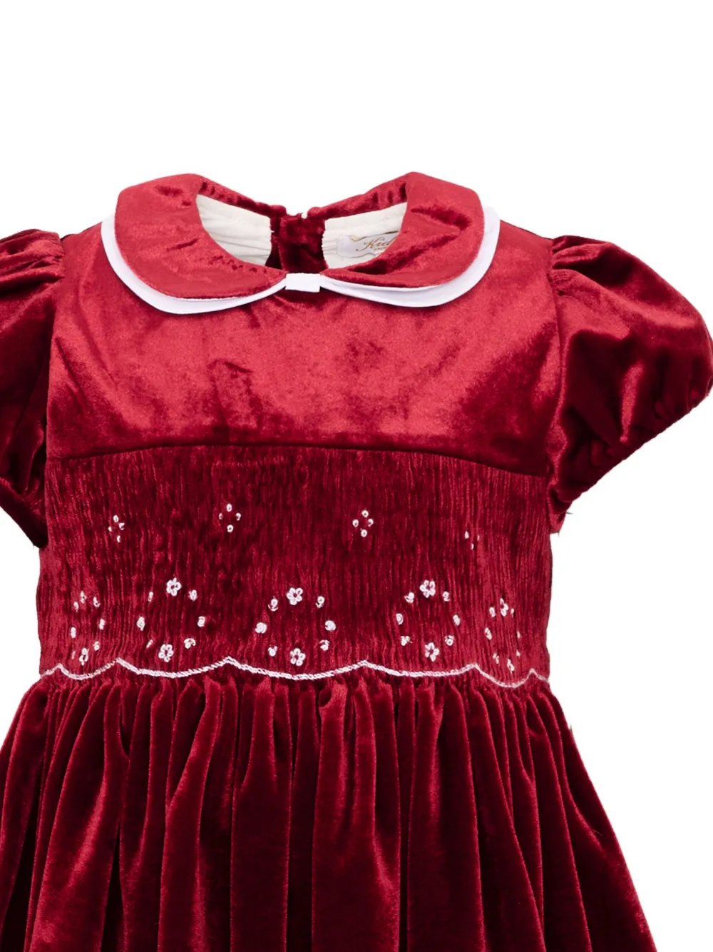 KIDIWI Fluwelen jurk Rood