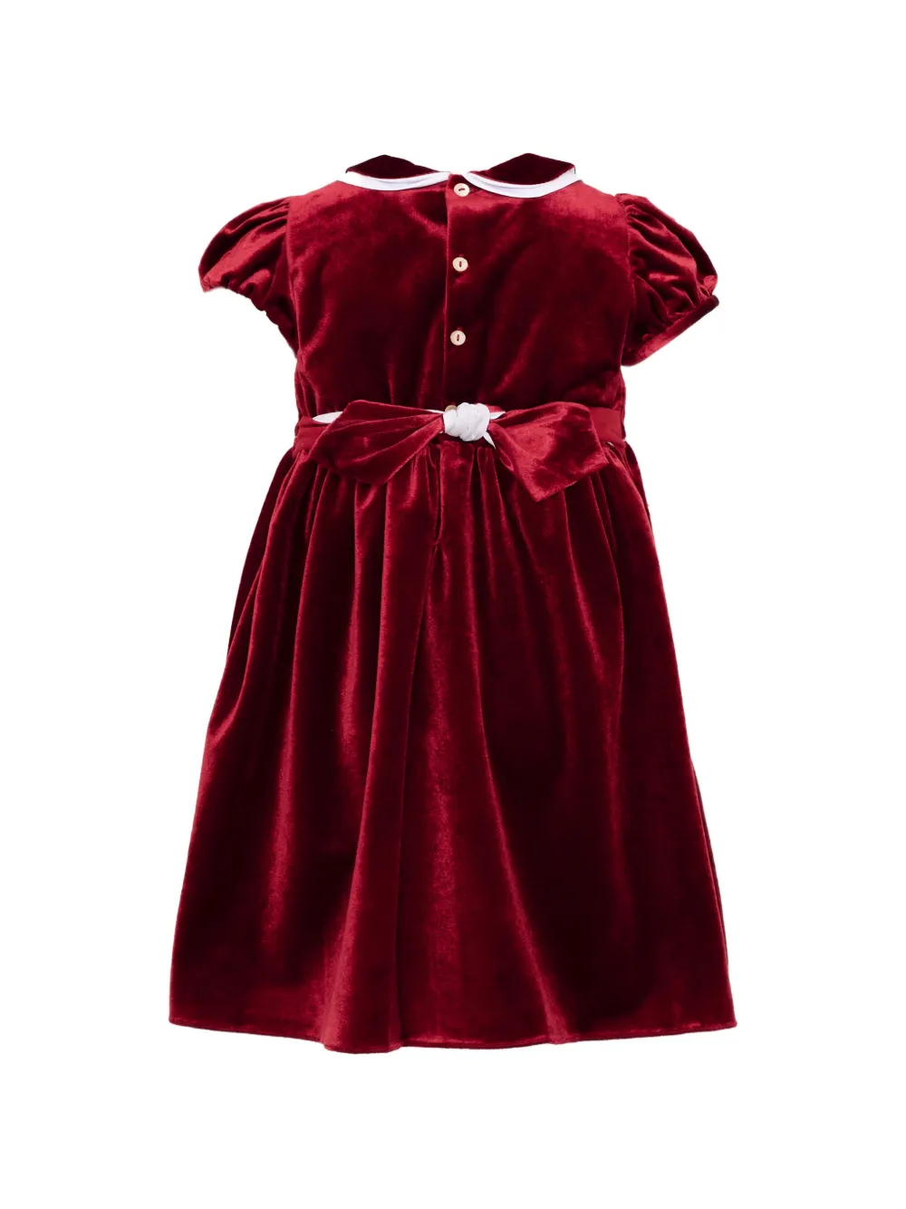 KIDIWI Fluwelen jurk Rood