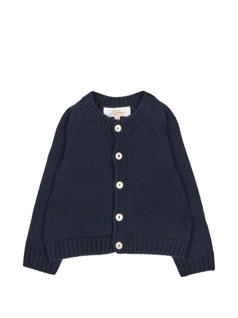 KIDIWI Cardigan mit Raglanärmeln - Blau