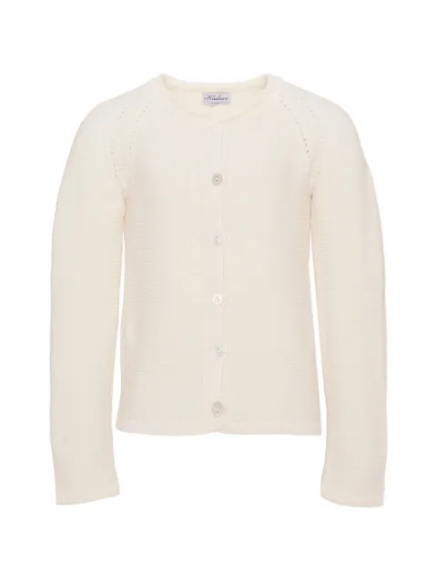 KIDIWI merino wool raglan-sleeve cardigan