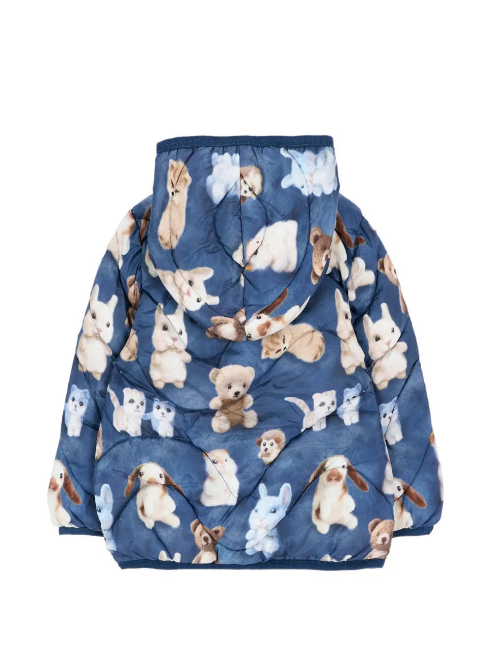 Molo Harmony gewatteerd jack Blauw