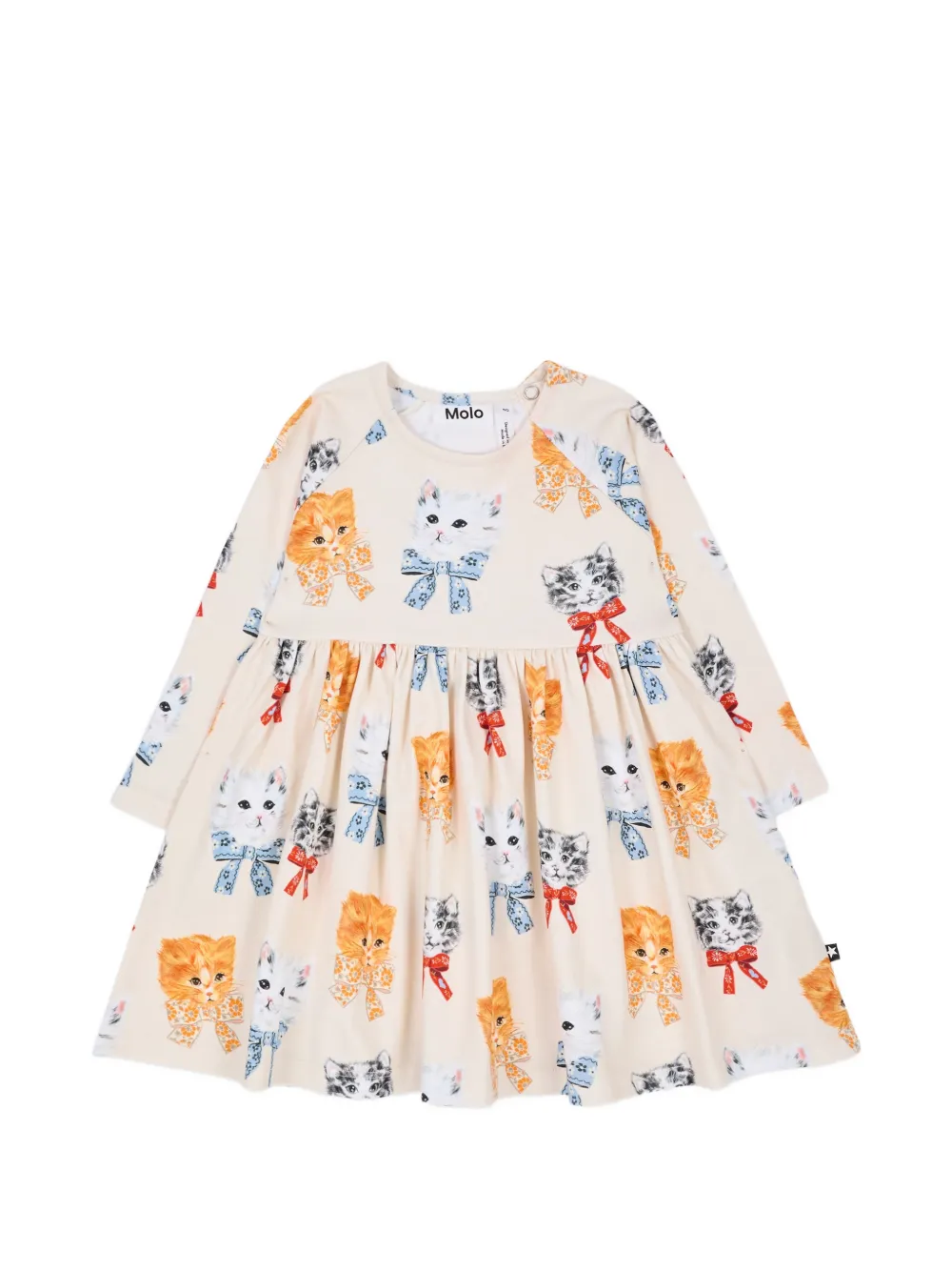 Molo Charmaine dress - Toni neutri