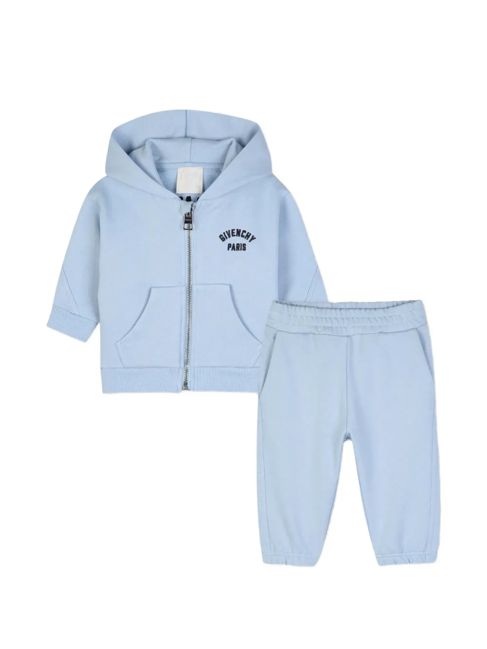 Givenchy Kids logo-print tracksuit set - Blu