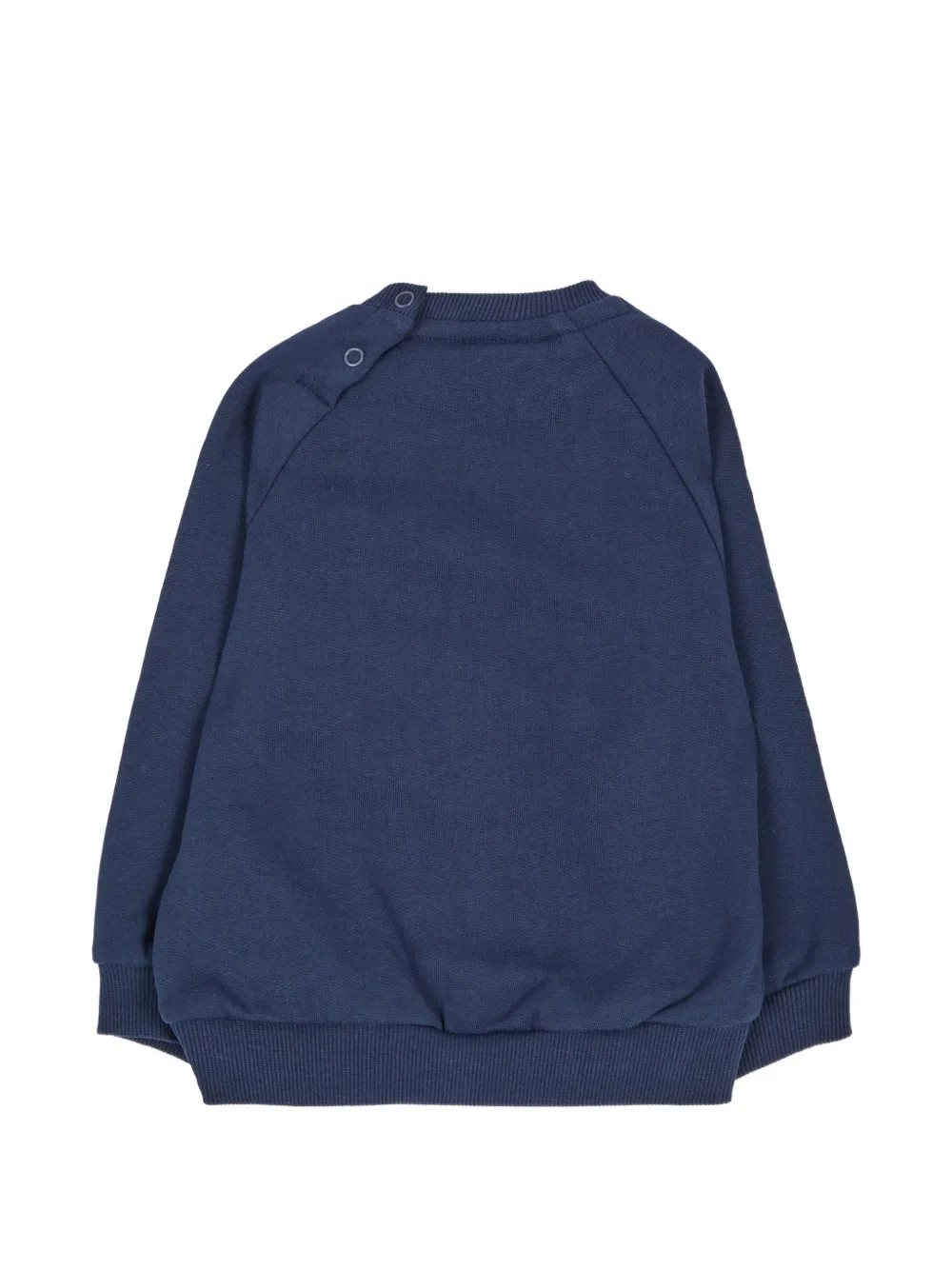 Molo Sweater met raglan mouwen en kattenprint Blauw