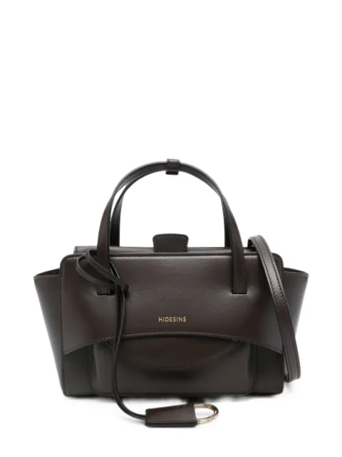 HIDESINS Kleine Flap leren shopper