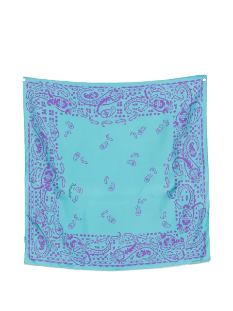 MANTERO 1902 paisley-print scarf