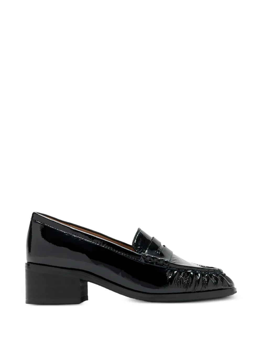 Age of Innocence mocassins Aveline en cuir verni à talon épais - Noir Age of Innocence mocassins Aveline en cuir verni à talon épais - Noir