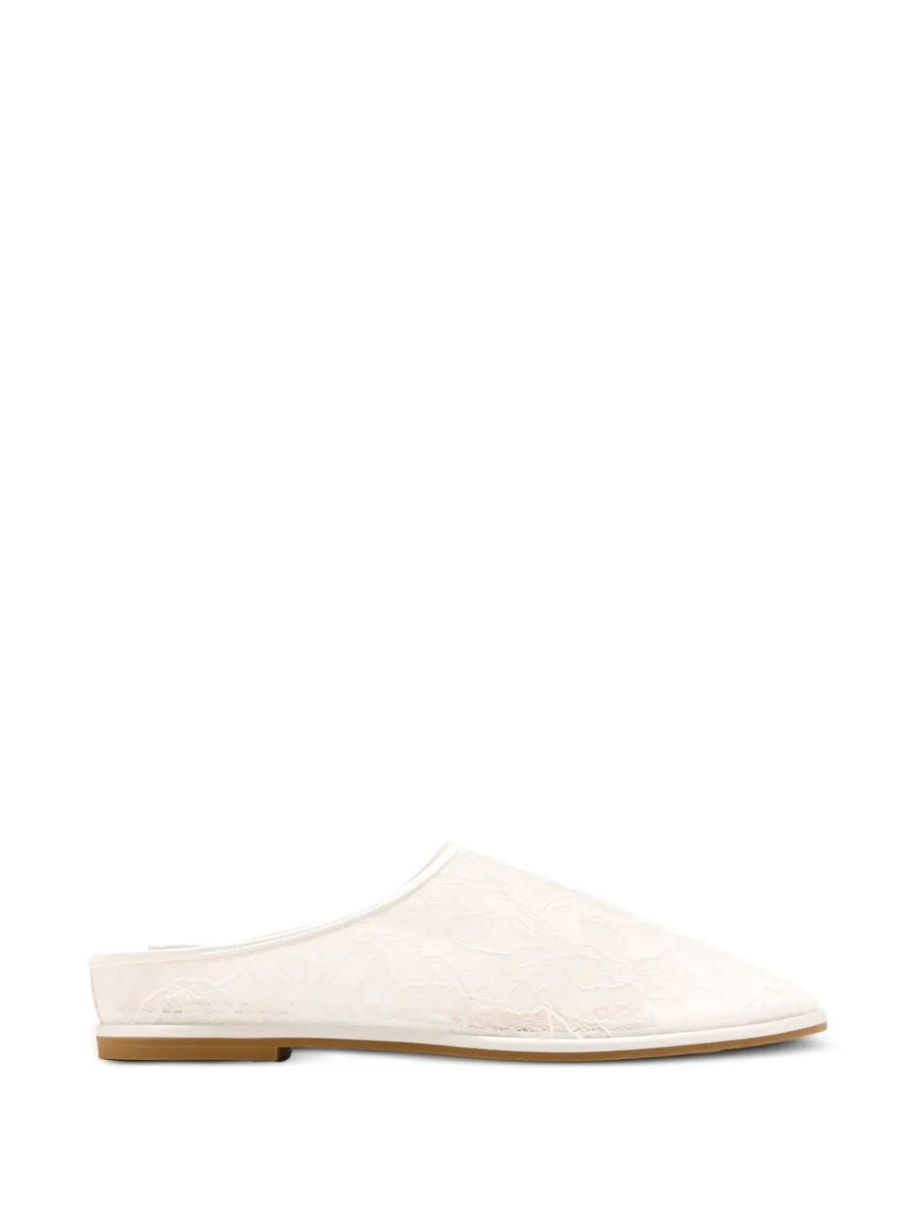 Badgley Mischka lace Yumi mules