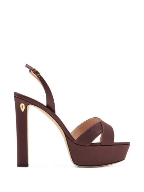 Jennifer Chamandi Leonardo platform sandals