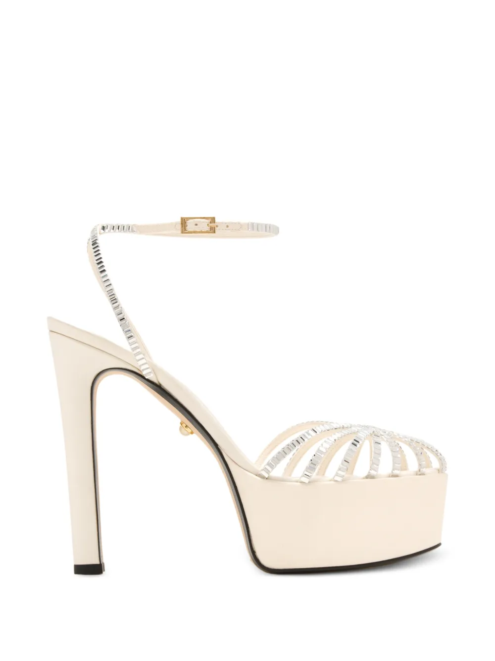 Alevì Eva crystal-embellished platform sandals