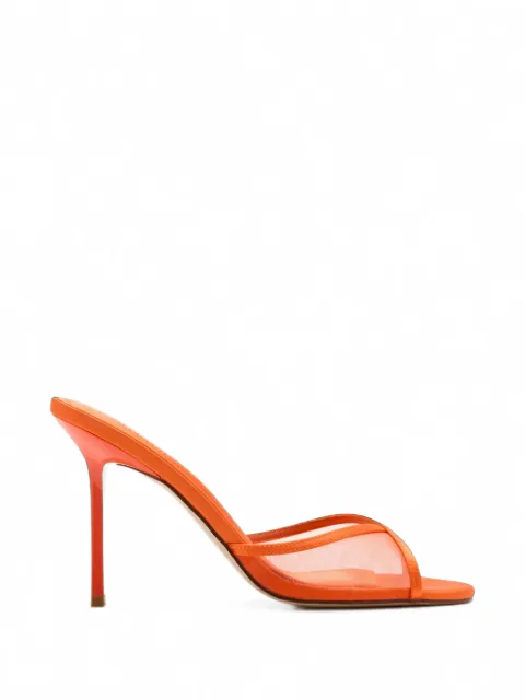 Femme La Iman mesh-panelled sandals