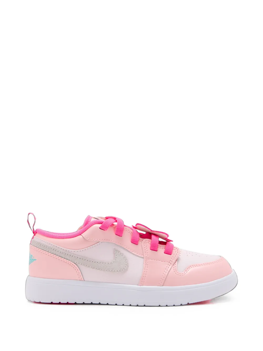 Jordan Kids Air Jordan 1 Low Alt flower-patch low-top sneakers - Rosa