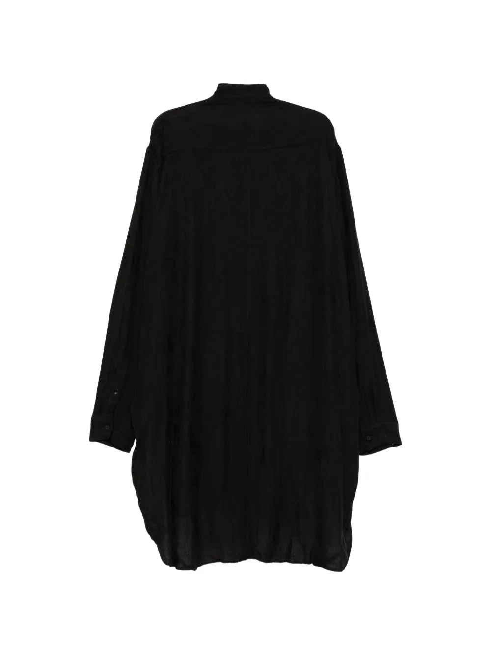 Julius side flow shirt Zwart