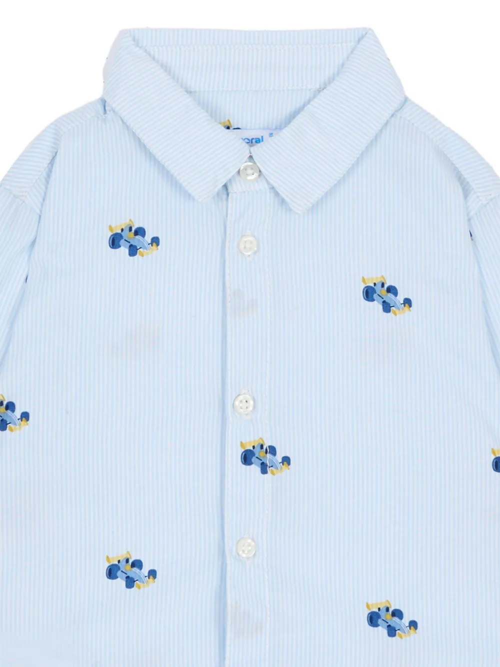 Mayoral Kandis fleece hoed met teddybeer Blauw