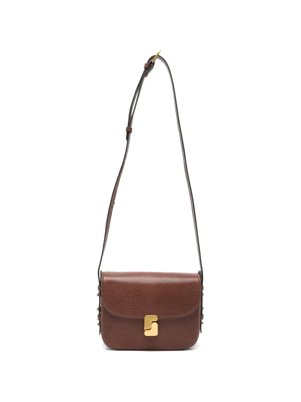 Soeur Bellissima lizard-effect leather shoulder bag