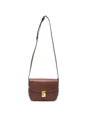 Fendi Baguette リザードレザー バッグ クリスタルクラスプ FENDI 