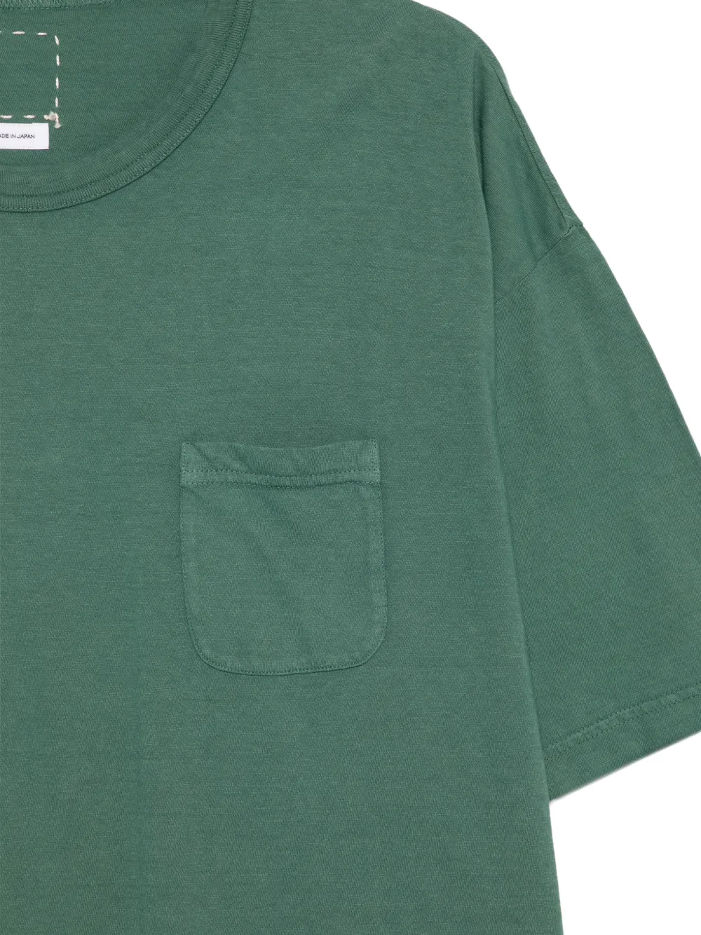 visvim Jumbo chest-pocket T-shirt Groen