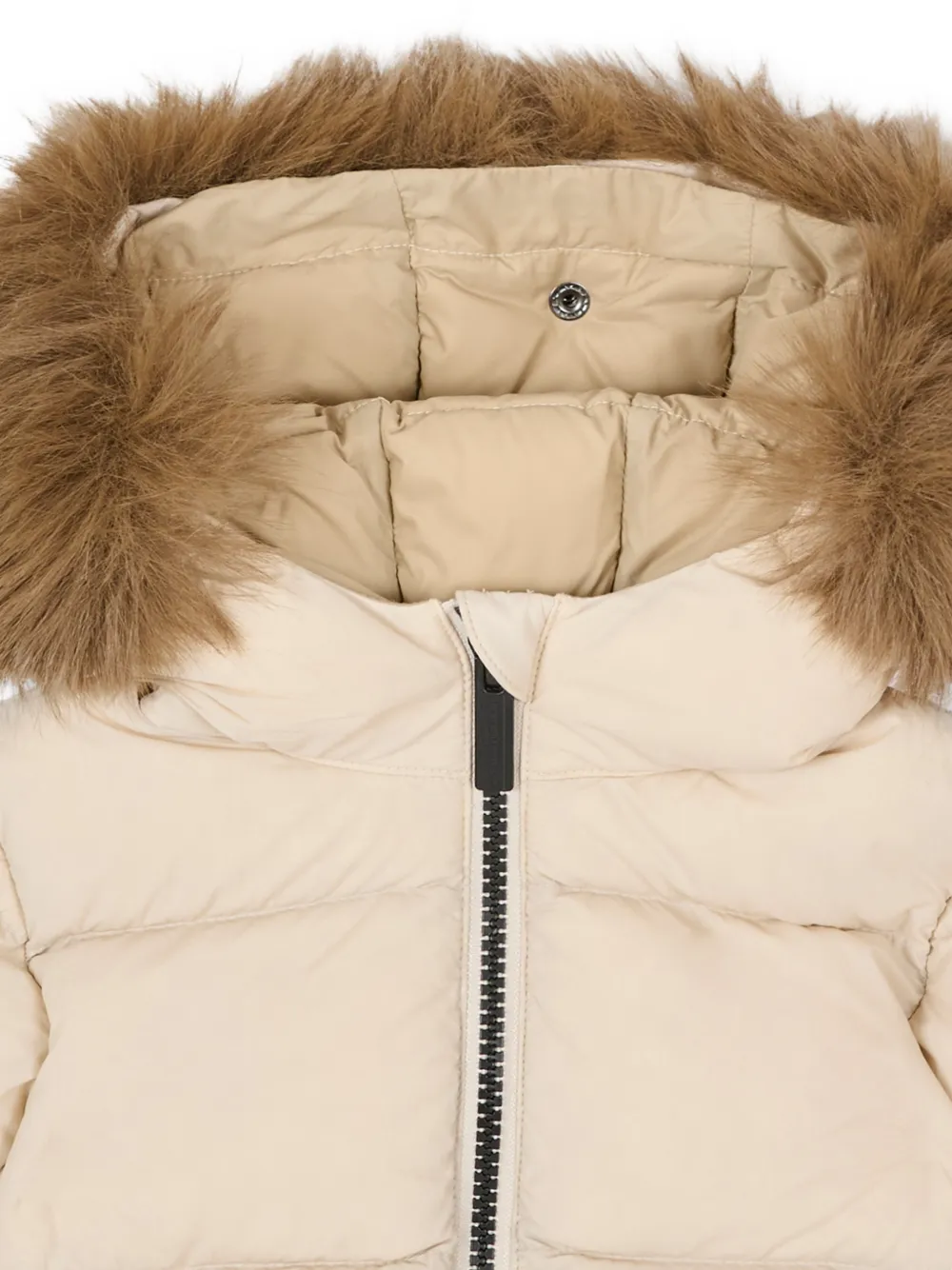 Colmar Kids Jack met afwerking van imitatiebont Beige