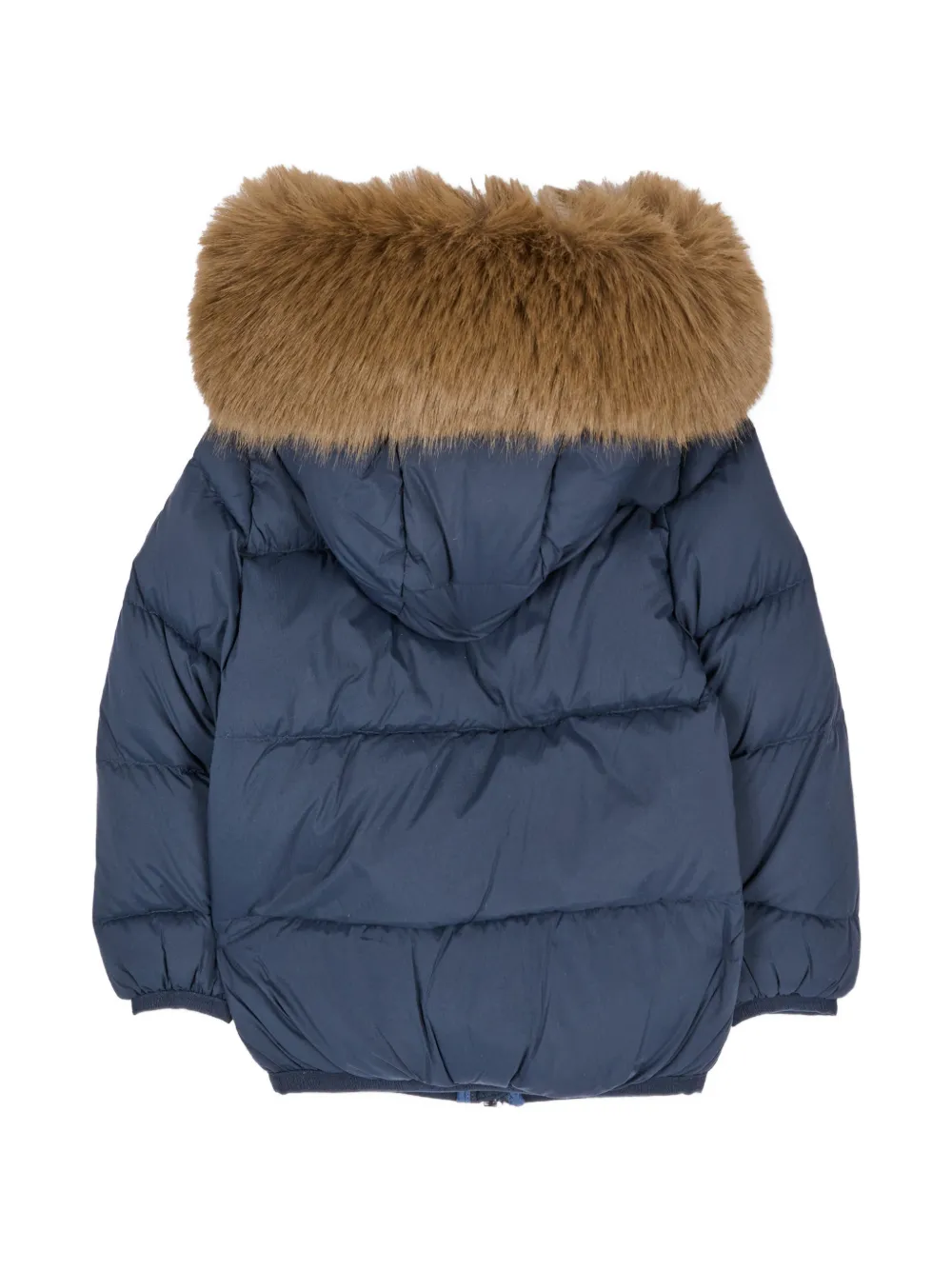 Colmar Kids Jack met afwerking van imitatiebont Blauw
