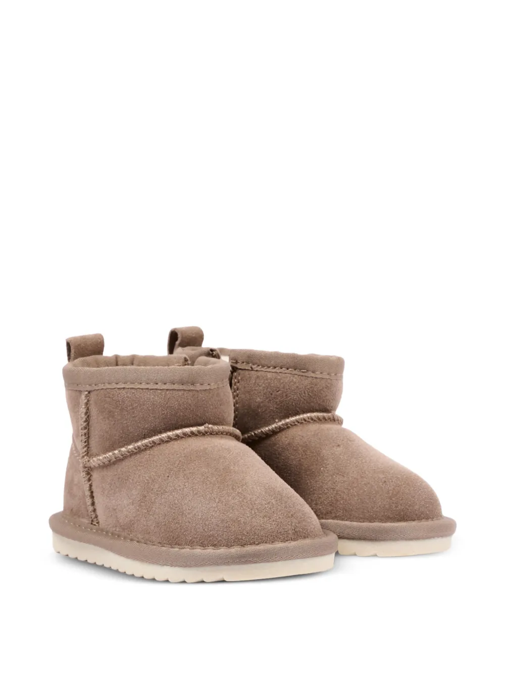 Colors Of California suede ankle boots - Marrone