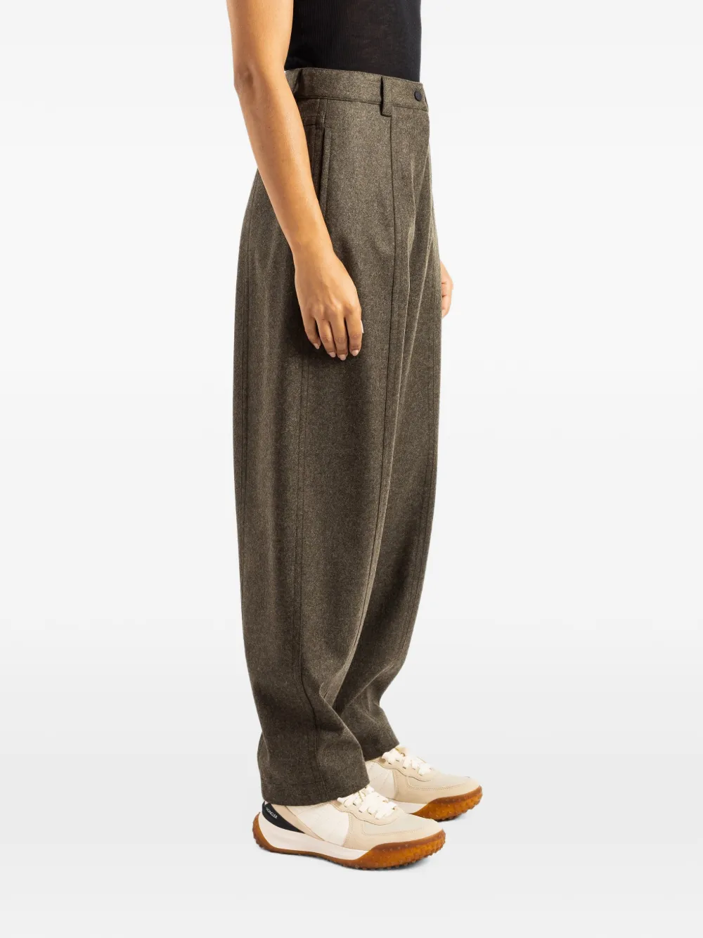 Moncler Grenoble tapered pants Groen