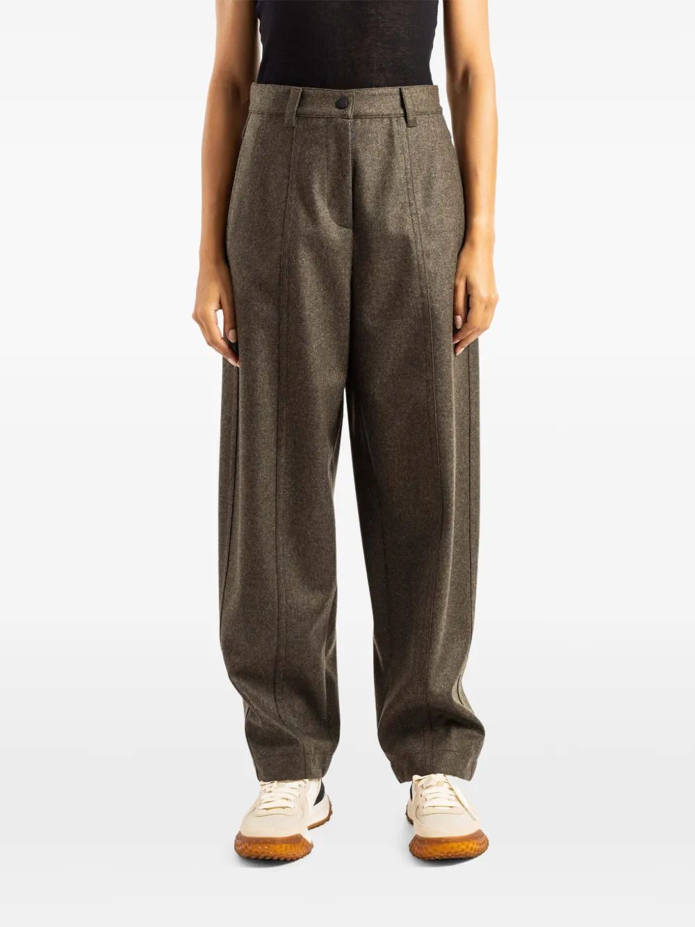 Moncler Grenoble tapered pants Groen