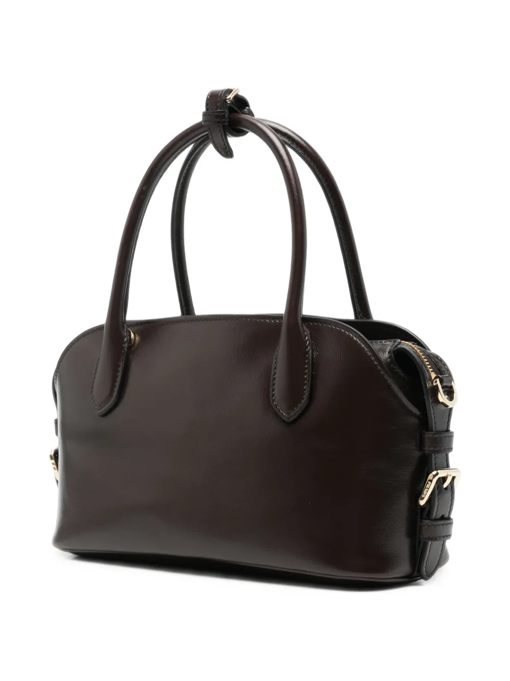 Prada logo-print leather tote bag Bruin