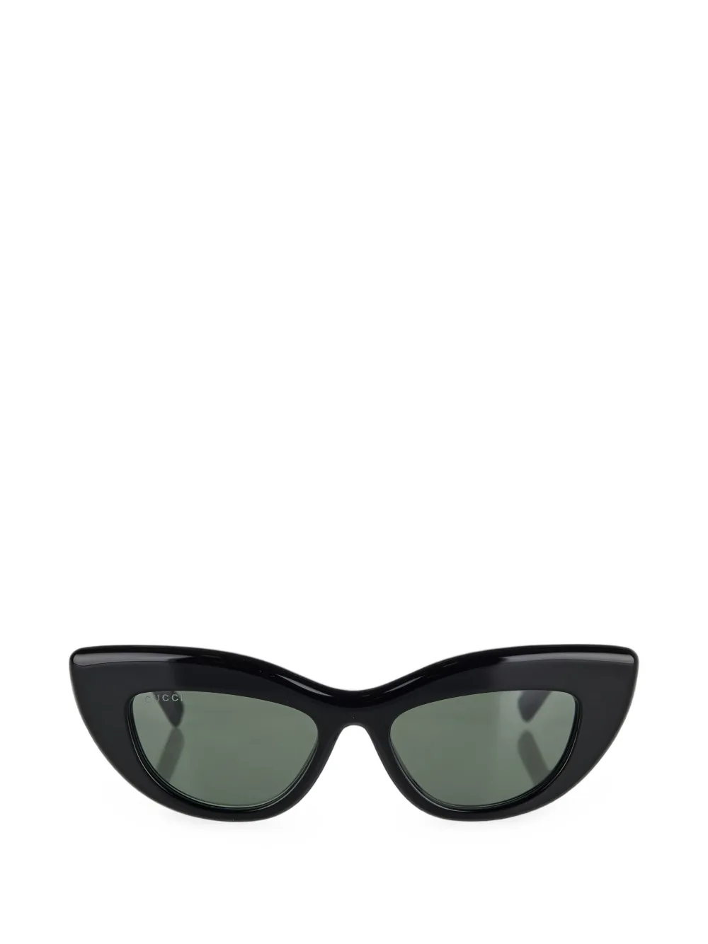 Gucci Eyewear Double G cat-eye frame sunglasses - Nero