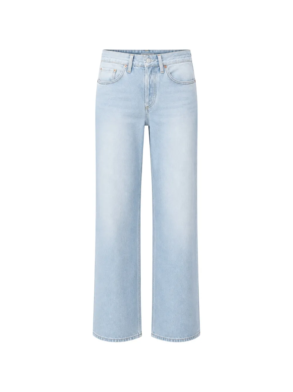 AGOLDE low-rise loose jeans - Blu