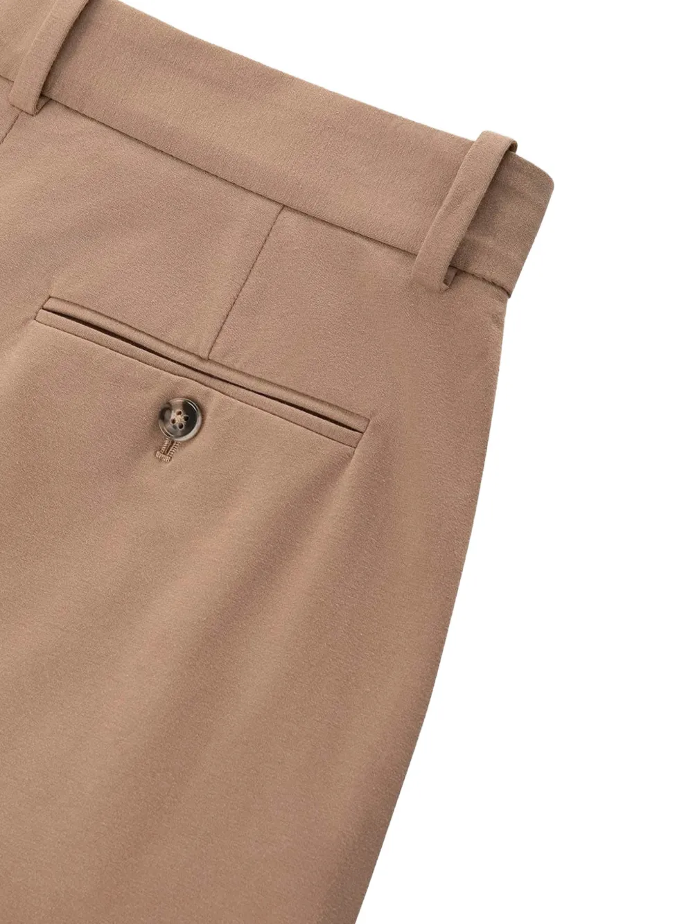 Circolo 1901 belt-loop shorts Beige