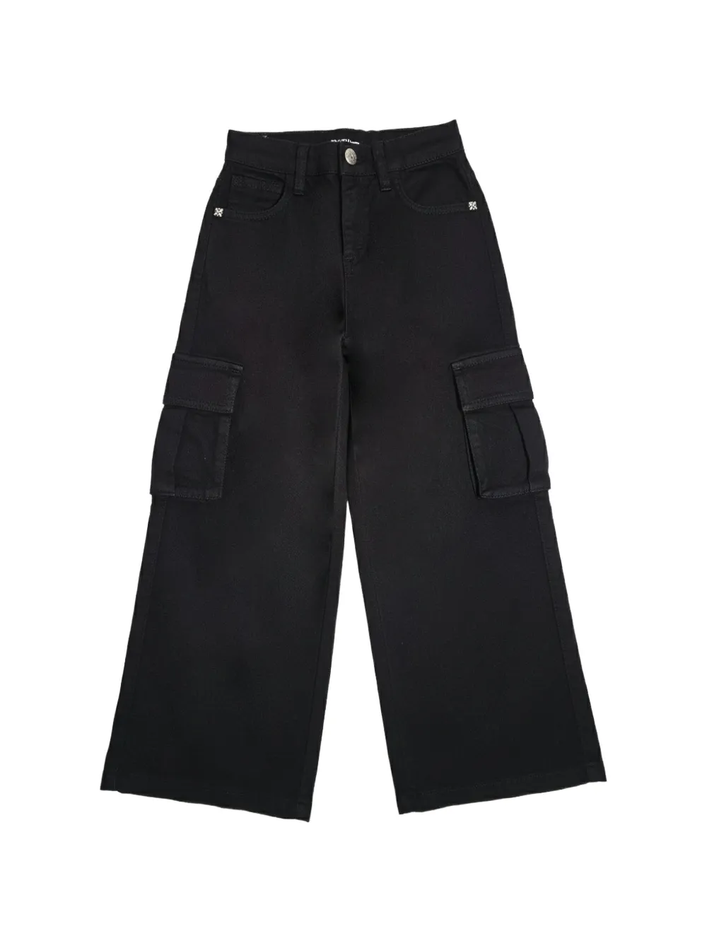 John Richmond Junior wide-leg cargo pants - Nero